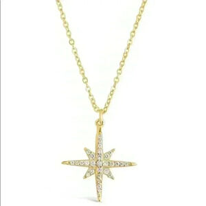 Sterling Forever new Starburst Necklace